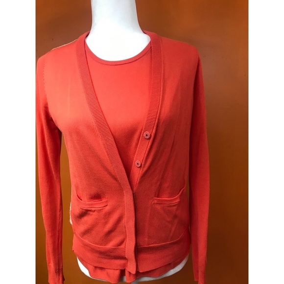 ANN TAYLOR: Women’s Cardigan Sweater Two Piece Set Size : M P - Picture 2 of 8